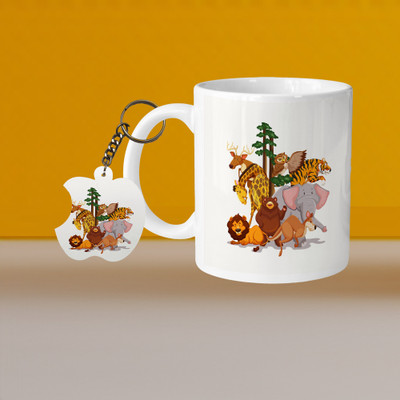 VM MALL 101_VM Believe In Yourself L-O Ceramic Coffee Mug(325 ml)