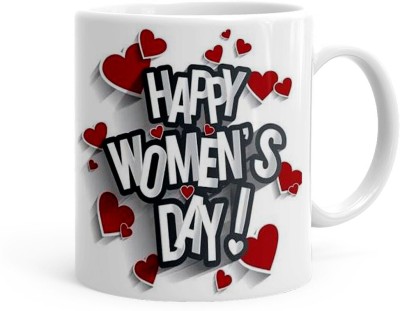 Kesri Gifts Womens Day Theme(P20w-051)-Womens Day Gift For Mom,wife,Friend Ceramic Coffee Mug(325 ml)