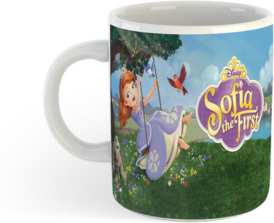 Daddy dream NEW-All Day Printed Sofia The First Ceramic Coffee 2 Ceramic Coffee Mug(330 ml)