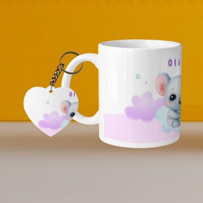 VM MALL 101_VM I Hope Something L-H Ceramic Coffee Mug(320 ml, Pack of 2)