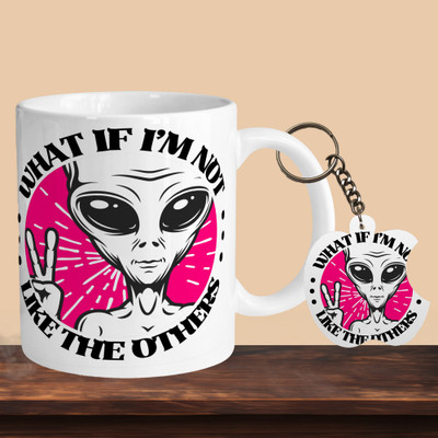 Print Ginnie 101_What Is I'm Not Like The Others R-A Ceramic Coffee Mug(325 ml)