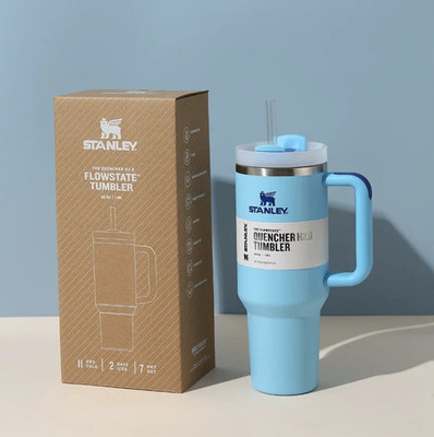 Armore Stanley Quencher Tumbler with Handle & Straw 40 oz | Insulated Cup for Travel Stainless Steel Tumbler(1200 ml)