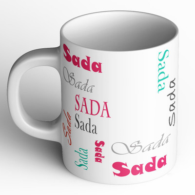 Abaronee 1010_Sada b004 in name 001 Ceramic Coffee Mug(350 ml)