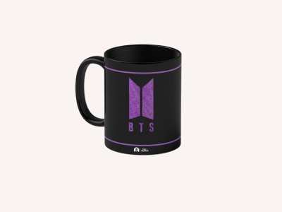 Tee Mafia bts_magic purple Ceramic Coffee Mug(330 ml)