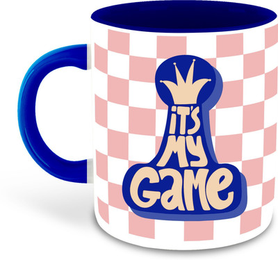 FLEXERSTYLE NEW2025-Mug Chess-CM-325 ml pack of 1 _NEW Ceramic Coffee Mug(325 ml)