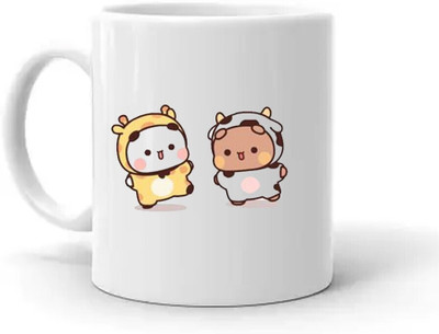 Mr UVD Bubu Dudu Designer Printed Coffee 3_MUGG Ceramic Coffee Mug(350 ml)