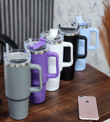 flix Tumbler11 Stainless Steel, Plastic Tumbler(1200 ml)