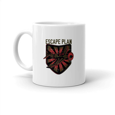Clapcart escape plan - printed designer coffee mug Ceramic Coffee Mug(325 ml)