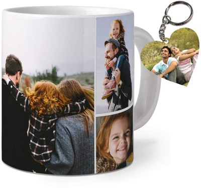 Mahakaal Photo in mug+ free keychain Ceramic Coffee Mug(300 ml)