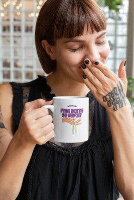 Epic Merch Fear death Ceramic Coffee Mug(350 ml)
