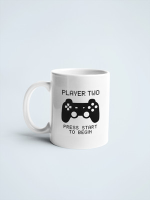 Epic Merch Ready Player 2 Ceramic Coffee Mug(350 ml)