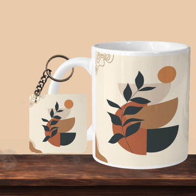 VM SHOPPING MALL I Hope Something L-S Ceramic Coffee Mug(330 ml, Pack of 2)