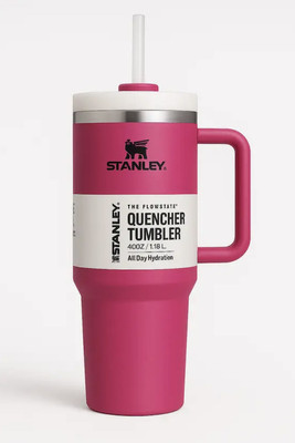 Armore Stanley Quencher Tumbler 40 oz | Insulated Hot Pink Cup for Travel Stainless Steel Tumbler(1200 ml)