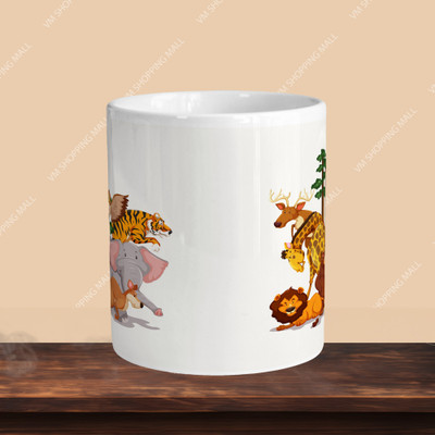 Printhorizon 101_VM Believe In Yourself L Ceramic Coffee Mug(300 ml, Pack of 2)