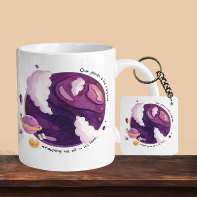 VMSHOPPINGMART 101_Space R-S Ceramic Coffee Mug(330 ml, Pack of 2)
