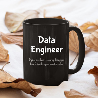 Moon Glow Inspirations Data Engineer Ceramic Coffee Mug(325 ml)