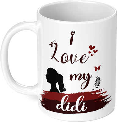 DojaBeauty Didi Best Gift For Birthday & Return Gifts For Loving Ones (DB-321) Ceramic Coffee Mug(350 ml)