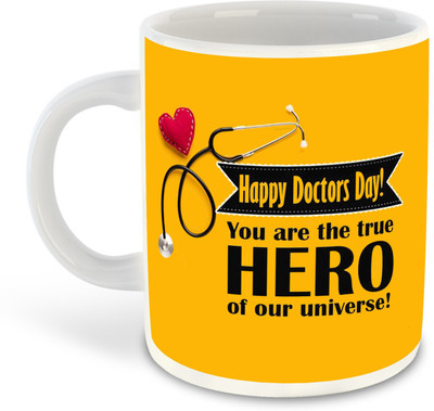 FLEXERSTYLE NEW2025-CSK Doctor theme Inspired Printed White Ceramic Coffee Cup &- D3 Ceramic Coffee Mug(325 ml)