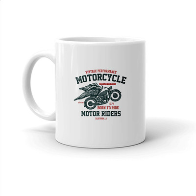 Clapcart motorcycle -printed designer coffee mug Ceramic Coffee Mug(325 ml)