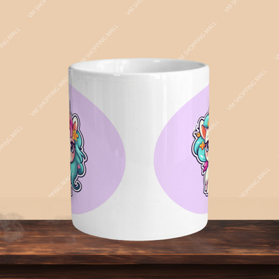 VM MALL 101_Unicorn R-O Ceramic Coffee Mug(330 ml)