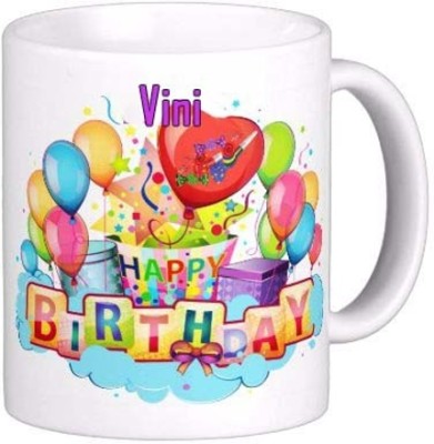 Exocticaa Happy Birthday Gift for Virat 003 Ceramic Coffee Mug(325 ml)