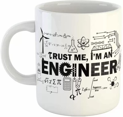 BEATLESS HEARTS I Am An Engineer Coffee Ceramic Coffee Mug(330 ml)