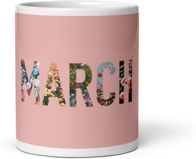 Mr UVD March Month Ceramic Coffee Mug(350 ml)