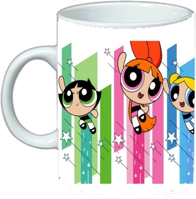 Solo Gift The Powerpuff Girls mug 02 Ceramic Coffee Mug(300 ml)