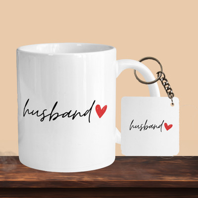 Print Ginnie 101_Husband R-S Ceramic Coffee Mug(325 ml)