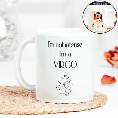 FNP Personalised Virgo Coffee Ceramic Coffee Mug(325 ml)