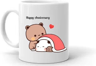 Mr UVD bubu dudu say happy anniversary_MUGG Ceramic Coffee Mug(350 ml)