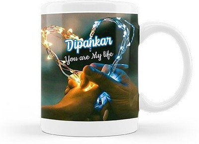 sublix Mug 325 ml pack of 1 MUG098_P.K. Ceramic Coffee Mug(325 ml)
