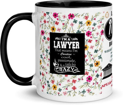 TAJNAN Taj-Lawyer-MUG Ceramic Coffee Mug(350 ml)