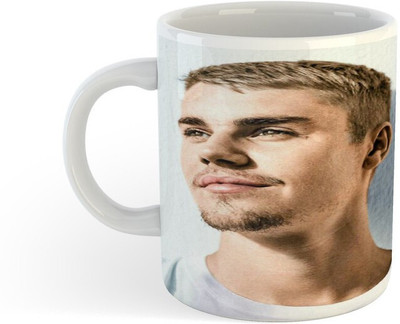 FLEXERSTYLE NEW2025_All Day New Printed Justin Biebar Ceramic Coffee 29 Ceramic Coffee Mug(330 ml)