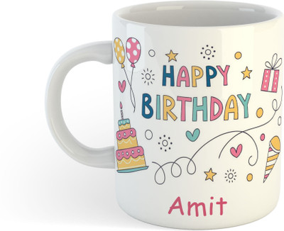 UNIARAWALAS HBBA-19 Ceramic Coffee Mug(325 ml)