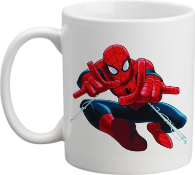 JoaToyBox Creations Ceramic Coffees for Gift (Spiderman Super Hero Marvel Ceramic Coffee Mug(330 ml)