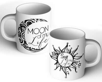 Abaronee Abaronee_cc9 Ceramic Coffee Mug(350 ml, Pack of 2)