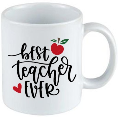 Glamouroui Best Teacher Ever_4 Ceramic Coffee Mug(330 ml)