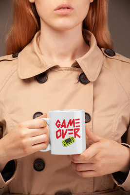 Epic Merch Game over Ceramic Coffee Mug(350 ml)