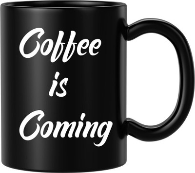 BLISSart NEW_BLS-PM-KP2259-W Ceramic Coffee Mug(350 ml)