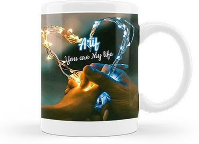 sublix Mug 325 ml pack of 1 MUG098_NABENDU Ceramic Coffee Mug(325 ml)