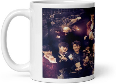 Mr UVD BTS Teamwork made the Dream work Group for Friends_MUGG Ceramic Coffee Mug(350 ml)