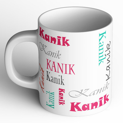 Abaronee 1010_Kanik b004 in name 001 Ceramic Coffee Mug(350 ml)