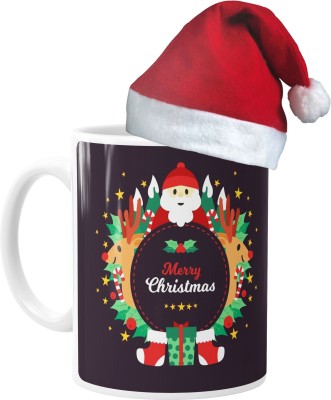 Laxmita Perfection Merry Christmas Printed Coffee mug | Gift Fpr Friends,Family(Ch-184) Ceramic Coffee Mug(330 ml)