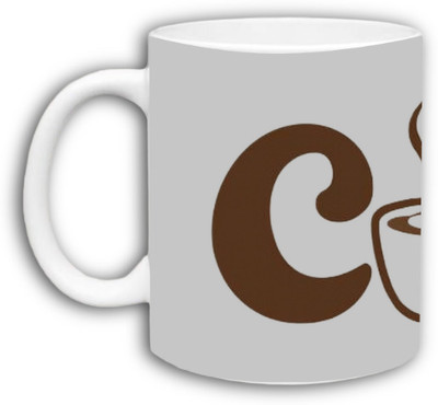 RSRCreations Coffee Printed Sublimation 11oz 350 ml mug Ceramic Coffee Mug(350 ml)