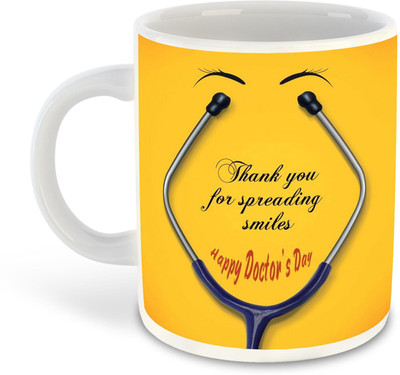 Daddy dream NEW-CSKDoctorthemeInspired-663 Ceramic Coffee Mug(325 ml, Pack of 4)