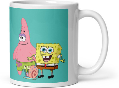 Mr UVD Sponge Cartoon_MUGG Ceramic Coffee Mug(350 ml)