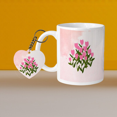 Hunter Studio 101_VM Coffee Lovers L-R Ceramic Coffee Mug(330 ml, Pack of 2)