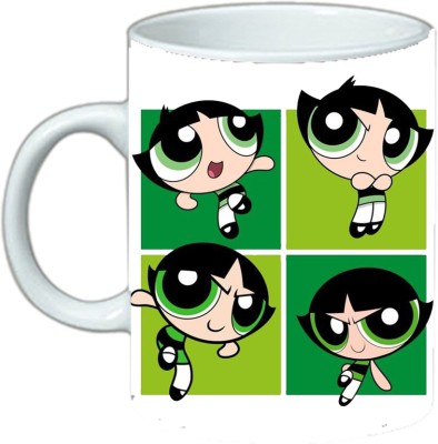 Solo Gift The Powerpuff Girls mug 012 Ceramic Coffee Mug(300 ml)