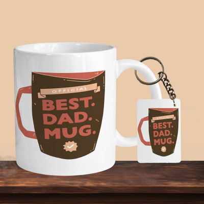 VM MALL 101_Best Dad R-R Ceramic Coffee Mug(330 ml)